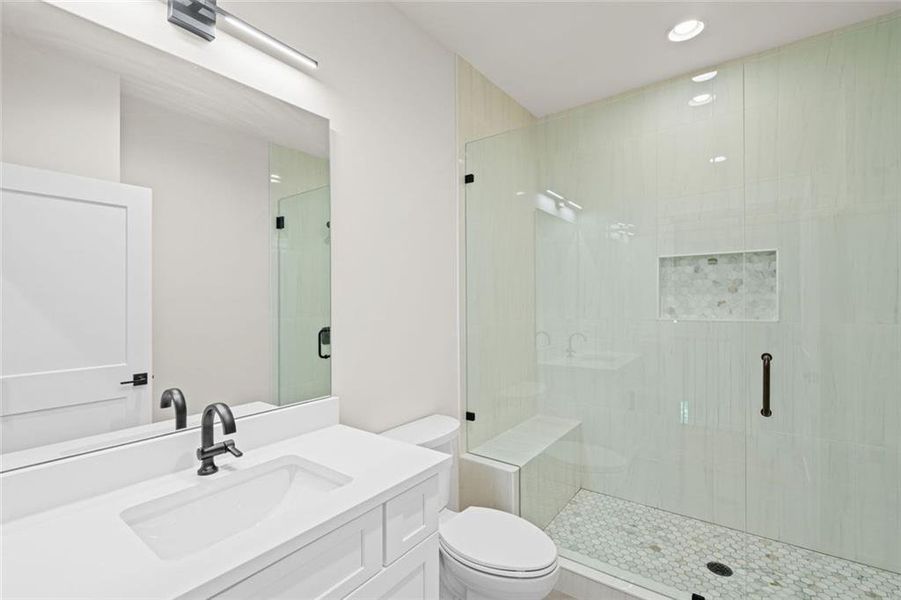 Furnished interior view inside a new home in , Dawsonville (Image 36).