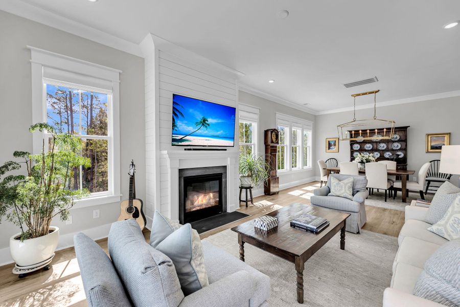 Furnished interior view inside a new home in Carolina Park: Riverside, Mount Pleasant (Image 6).