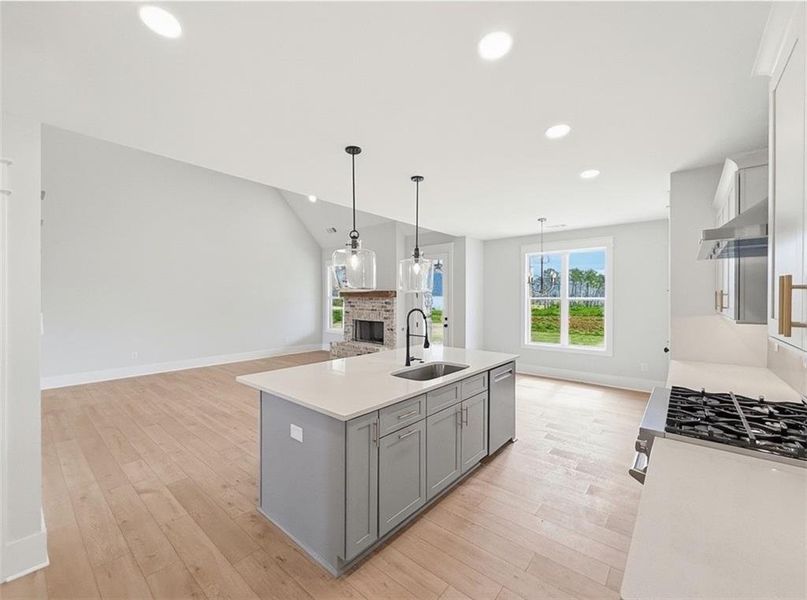 Furnished interior view inside a new home in , Rydal (Image 38). Furnished interior view inside a new home in , Rydal (Image 38).