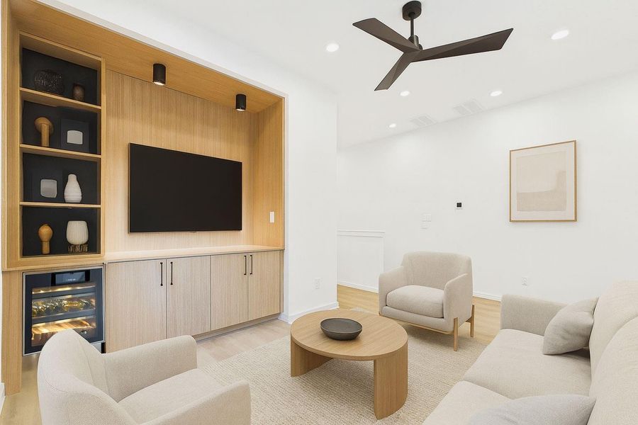 Virtual Staging Loft upstairs