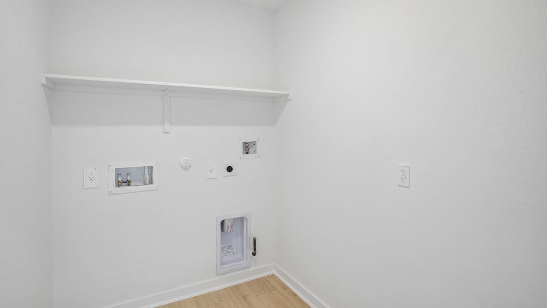 Spacious, unfurnished interior of a new home in Trails at Wildhorse, Austin (Image 26). Spacious, unfurnished interior of a new home in Trails at Wildhorse, Austin (Image 26).