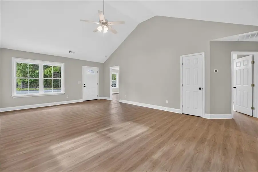Spacious, unfurnished interior of a new home in , Savannah (Image 31). Spacious, unfurnished interior of a new home in , Savannah (Image 31).