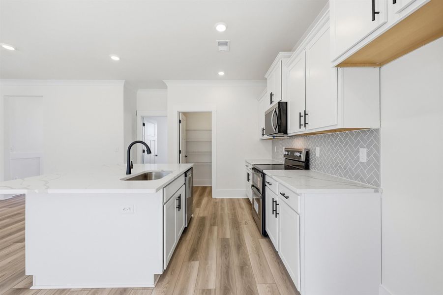 Furnished interior view inside a new home in Oak Hollow, Longs (Image 5).