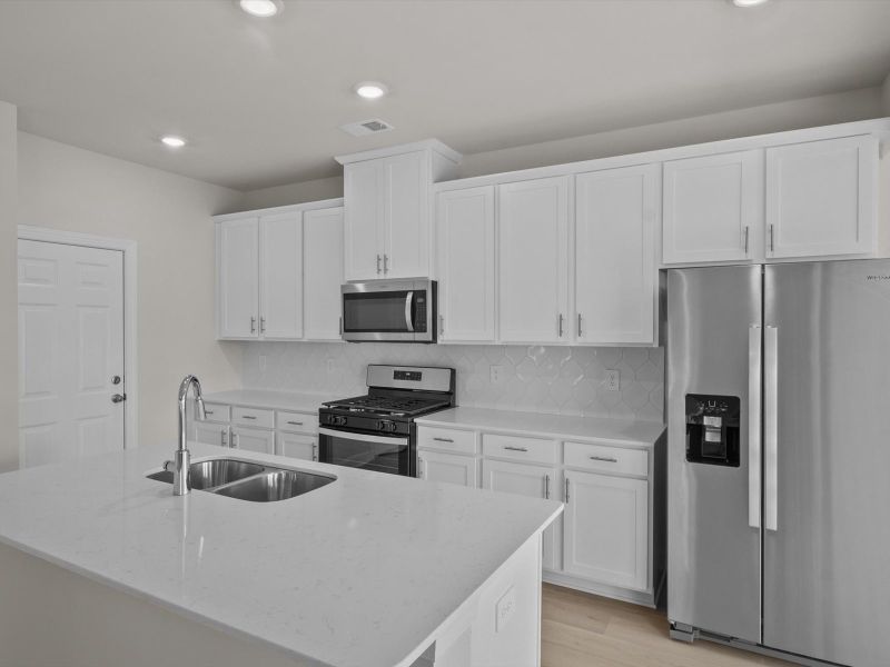 Furnished interior view inside a new home in Cedar Shoals – Heritage Collection, Piedmont (Image 4).
