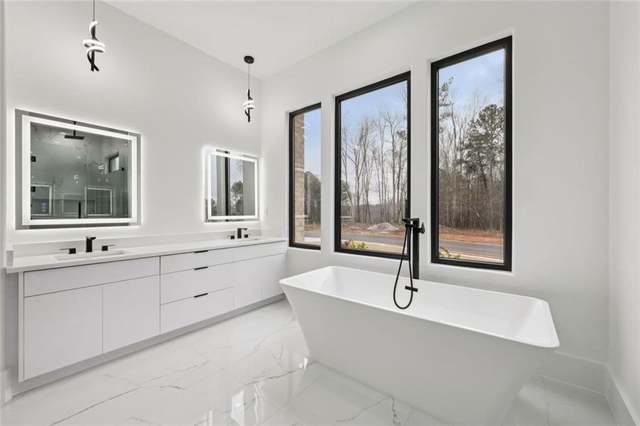 Furnished interior view inside a new home in , Auburn (Image 14).