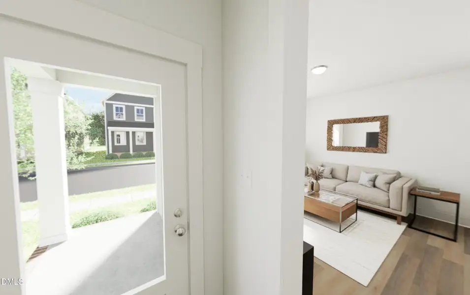 Foyer entry rendering