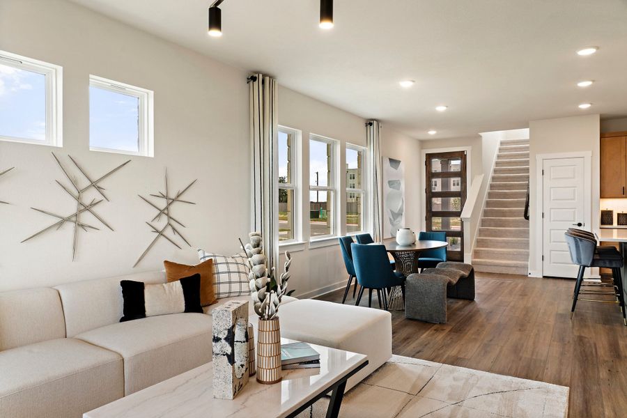 Furnished interior view inside a new home in Park Central, Georgetown (Image 10). Furnished interior view inside a new home in Park Central, Georgetown (Image 10).