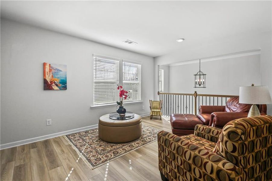 Furnished interior view inside a new home in , Atlanta (Image 48).
