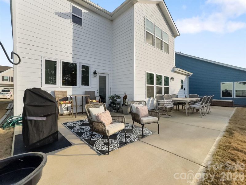 Exterior details and patio area of a home in , Lancaster (Image 23).