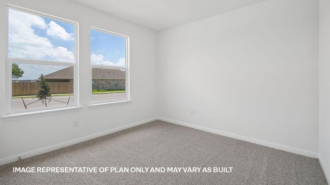 Spacious, unfurnished interior of a new home in Southgrove, Kyle (Image 15).