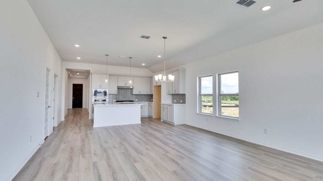 Furnished interior view inside a new home in Carillon, Manor (Image 6). Furnished interior view inside a new home in Carillon, Manor (Image 6).