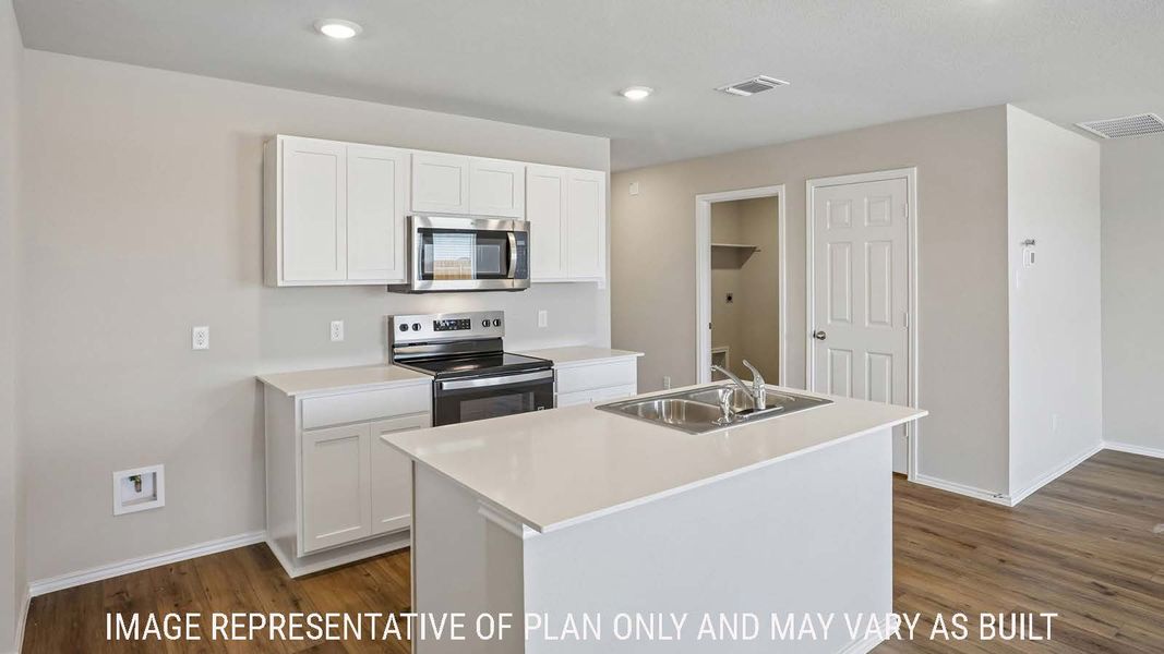Furnished interior view inside a new home in Eastern Wells, Jarrell (Image 7).