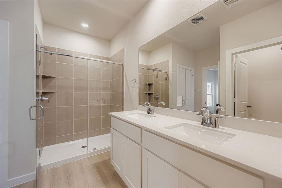 Furnished interior view inside a new home in MiraVerde, Crowley (Image 6). Furnished interior view inside a new home in MiraVerde, Crowley (Image 6).