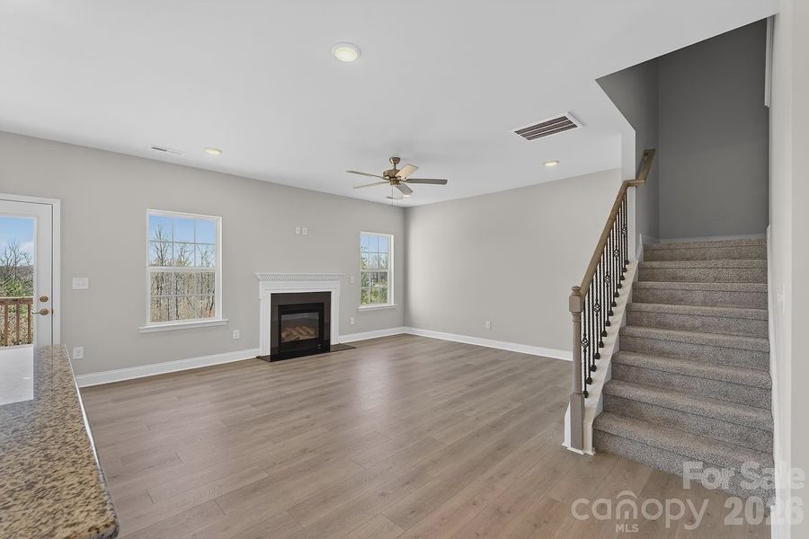 Spacious, unfurnished interior of a new home in Northlake, Statesville (Image 18).