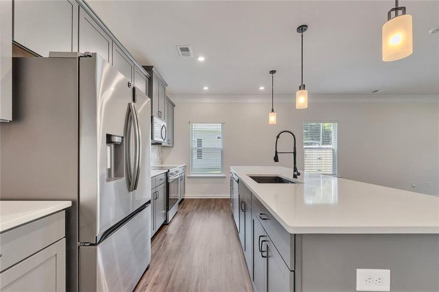 Furnished interior view inside a new home in Laurel Park, Cartersville (Image 7).