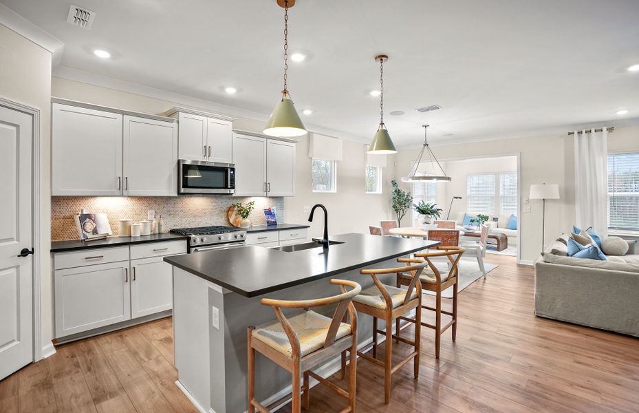 Representative furnished interior of a home built from the Hampton by Pulte Homes in The Retreat at Carolina Ridge, Harrisburg (Image 18).