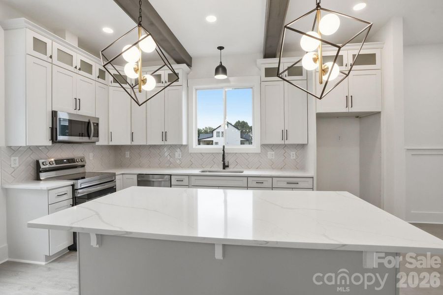 Furnished interior view inside a new home in , Marshville (Image 10).