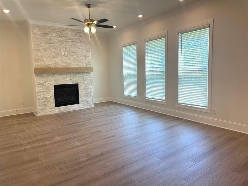 Spacious, unfurnished interior of a new home in Waterhaven, Cumming (Image 21).