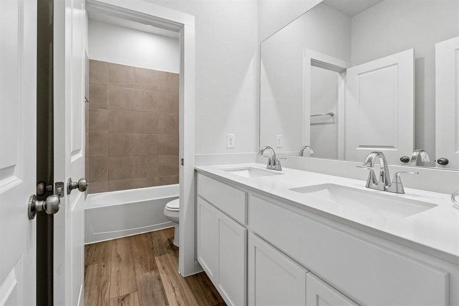 Furnished interior view inside a new home in Pennsylvania Avenue, Springtown (Image 3). Furnished interior view inside a new home in Pennsylvania Avenue, Springtown (Image 3).
