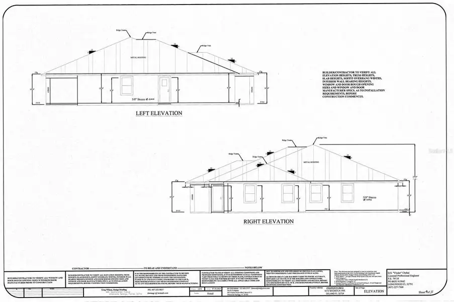 Exterior rendering of this home design in , Deland, FL (Image 4).