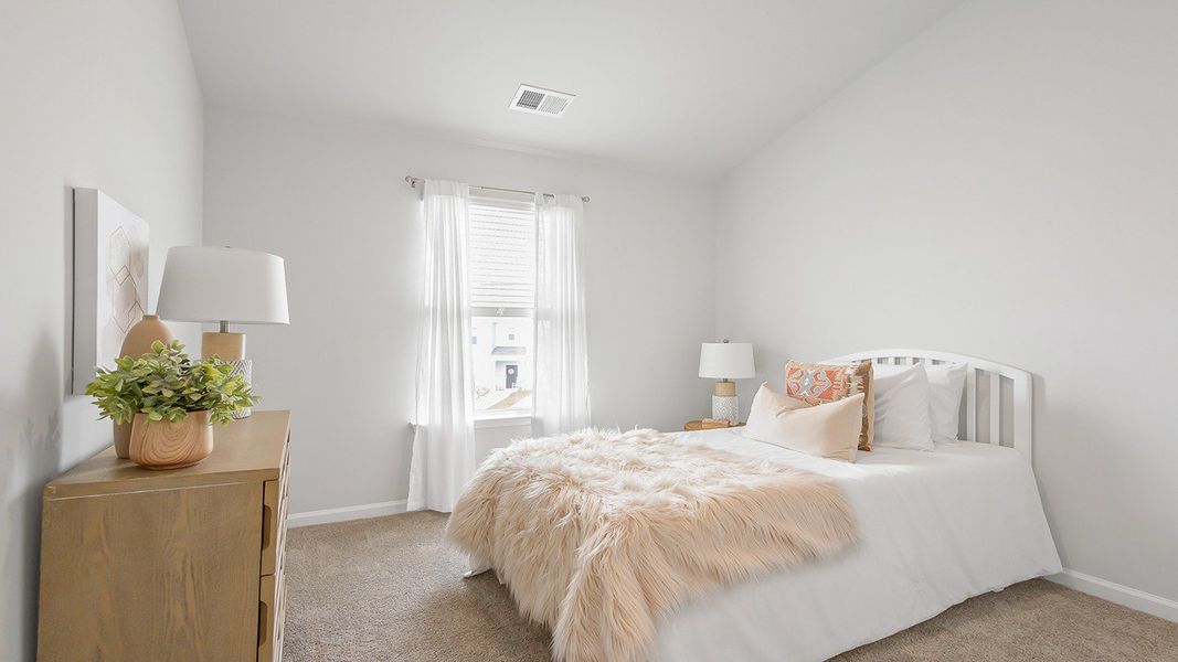 Furnished interior view inside a new home in Carolina Groves Townhomes, Moncks Corner (Image 14).