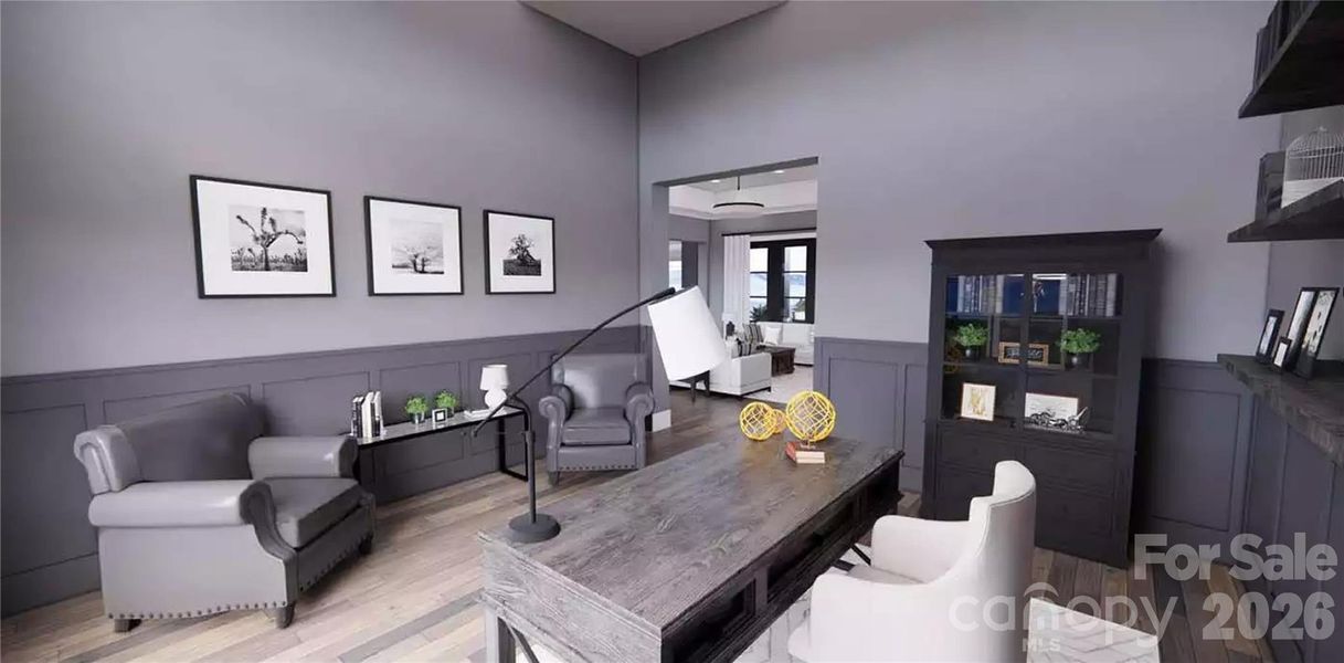 Furnished interior view inside a new home in , Denver (Image 22).