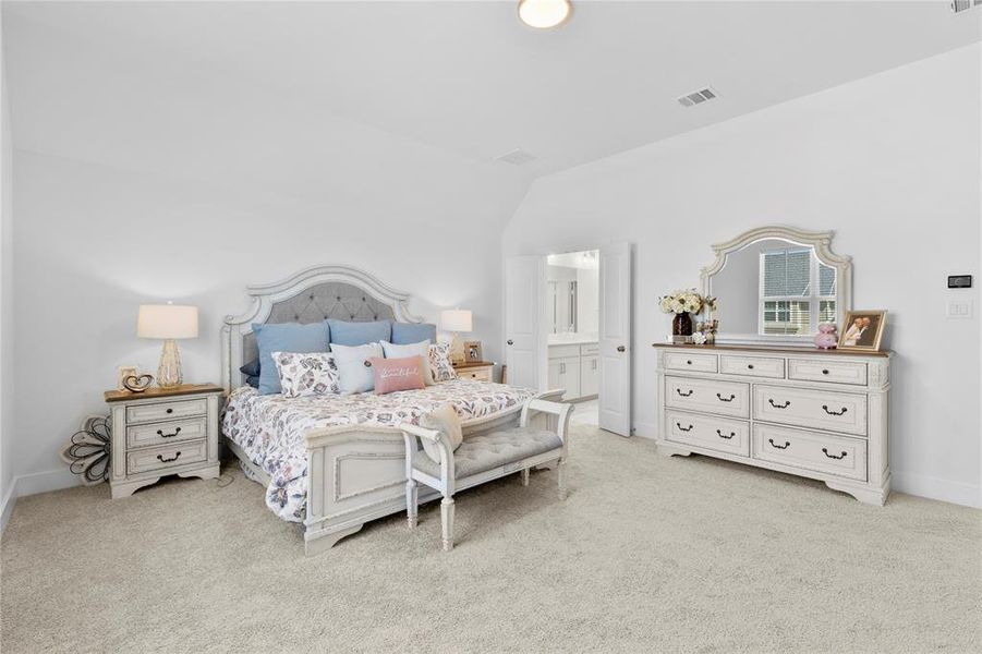 Furnished interior view inside a new home in North Square at Uptown, Celina (Image 19).