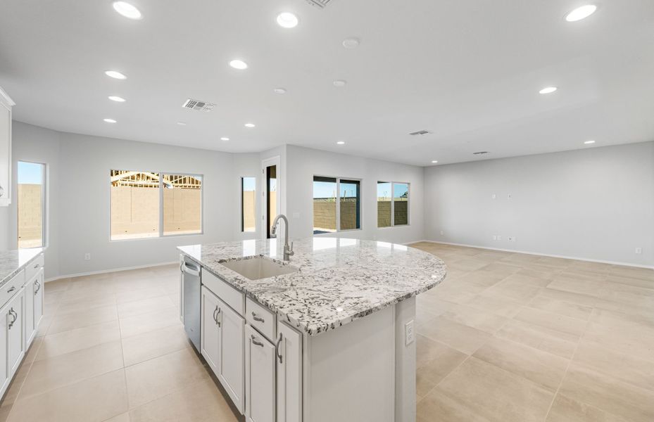 Furnished interior view inside a new home in Parkside at Anthem at Merrill Ranch, Florence (Image 10).