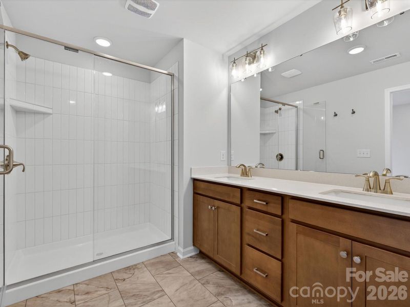 Furnished interior view inside a new home in Hardy Pond Townhomes, Rock Hill (Image 14).