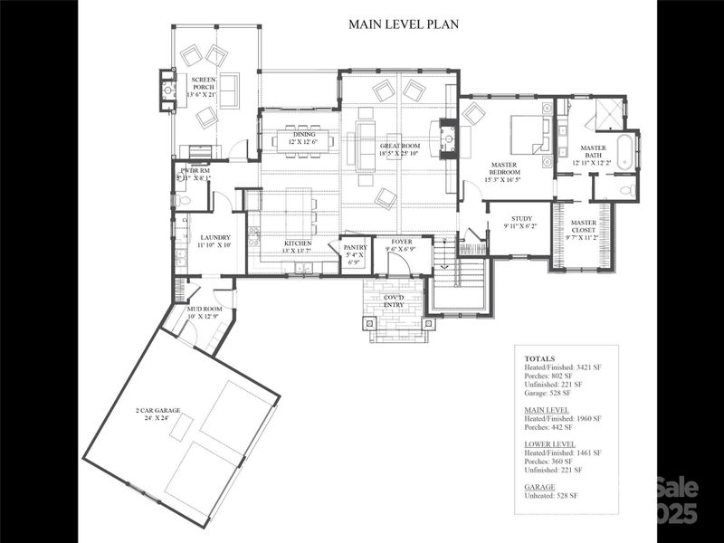 2D floor plan layout of this home in , Mill Spring, NC (Image 3). 2D floor plan layout of this home in , Mill Spring, NC (Image 3).