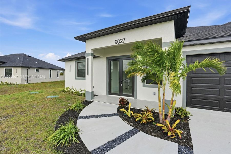 Exterior details and patio area of a home in , Labelle (Image 4). Exterior details and patio area of a home in , Labelle (Image 4).