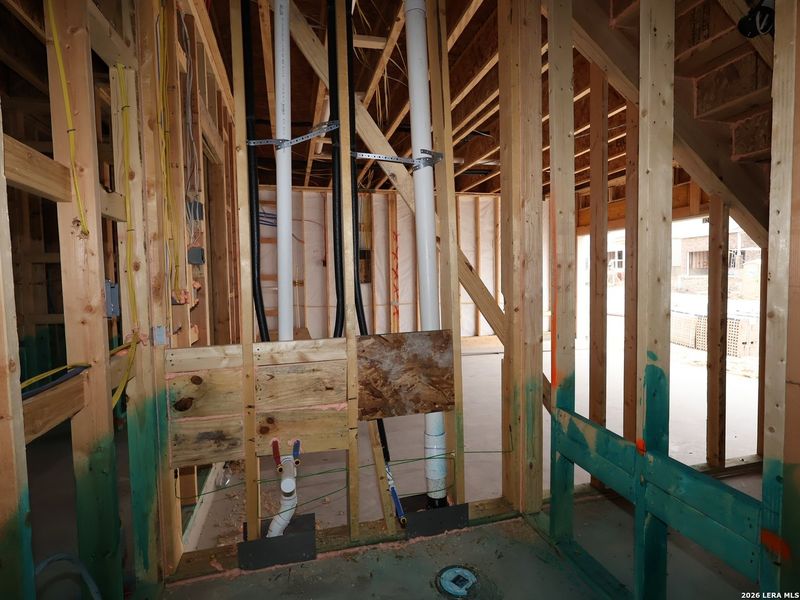 In-progress construction of a new home in Paloma Park, Converse, TX (Image 43).