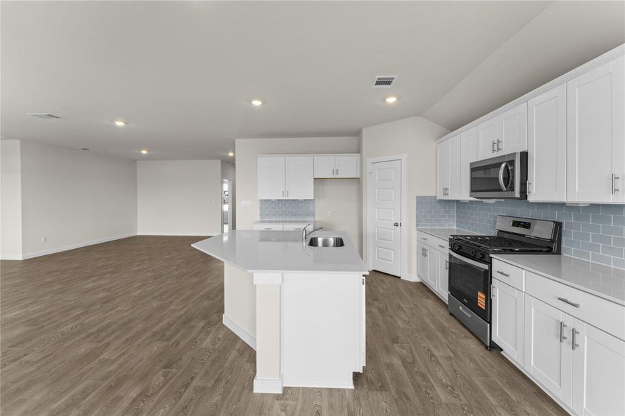 Furnished interior view inside a new home in Hartland Ranch, Lockhart (Image 6).