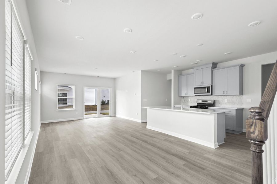 Spacious, unfurnished interior of a new home in Waterside - Boardwalk Series, Longs (Image 12).