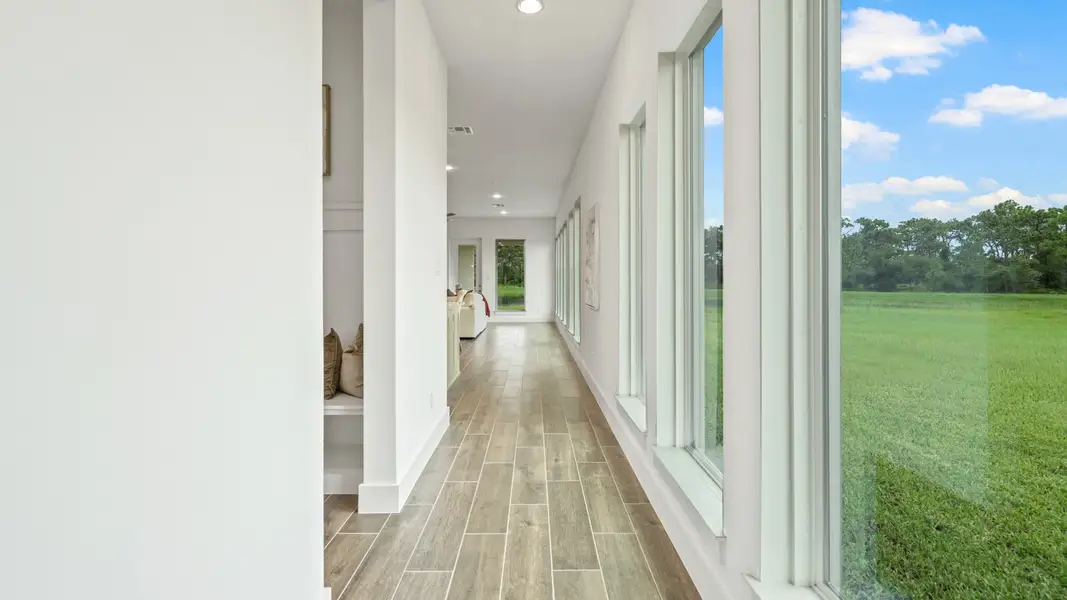 Representative exterior details of a home built from the 2262F by Perry Homes in Star Farms at Lakewood Ranch, Bradenton (Image 3).