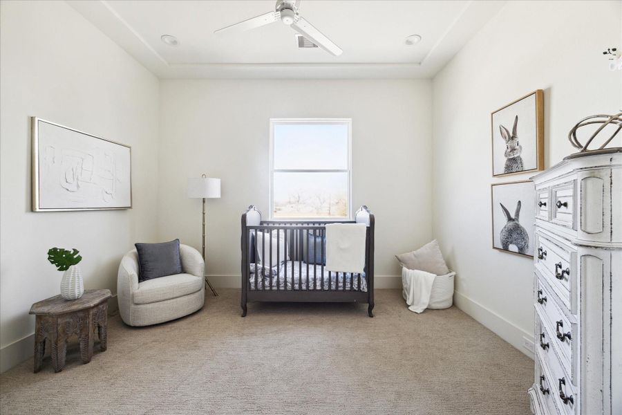 Furnished interior view inside a new home in , Houston (Image 10).