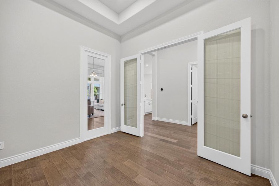 Spacious, unfurnished interior of a new home in Audubon 60′, Magnolia (Image 36).