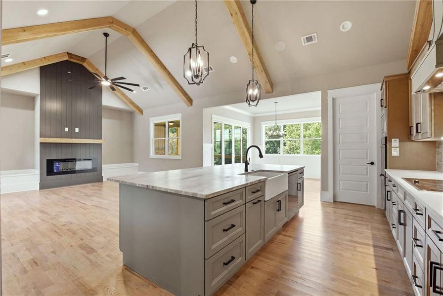 Furnished interior view inside a new home in , Jefferson (Image 14).
