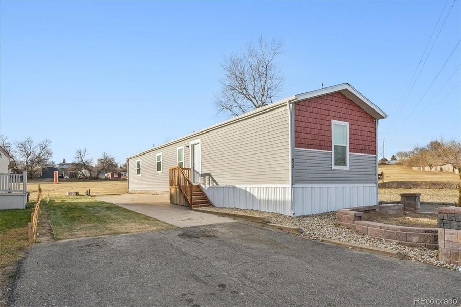 Exterior details and patio area of a home in , Denver (Image 2). Exterior details and patio area of a home in , Denver (Image 2).