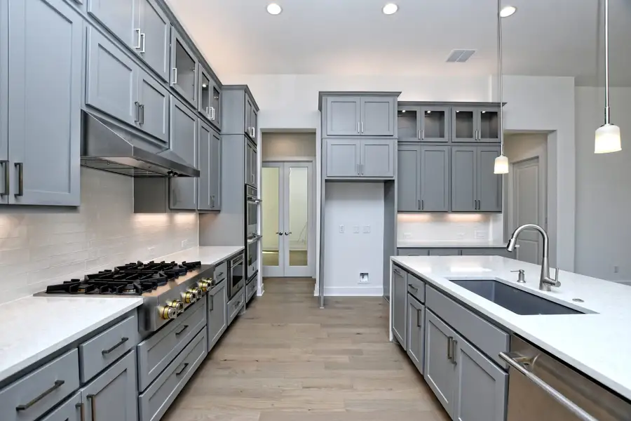 Representative furnished interior of a home built from the Siena III by Giddens Homes in Clearwater Ranch, Liberty Hill (Image 170).