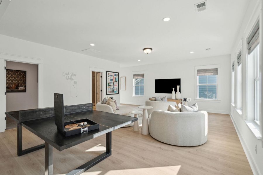 Furnished interior view inside a new home in , Summerville (Image 19). Furnished interior view inside a new home in , Summerville (Image 19).