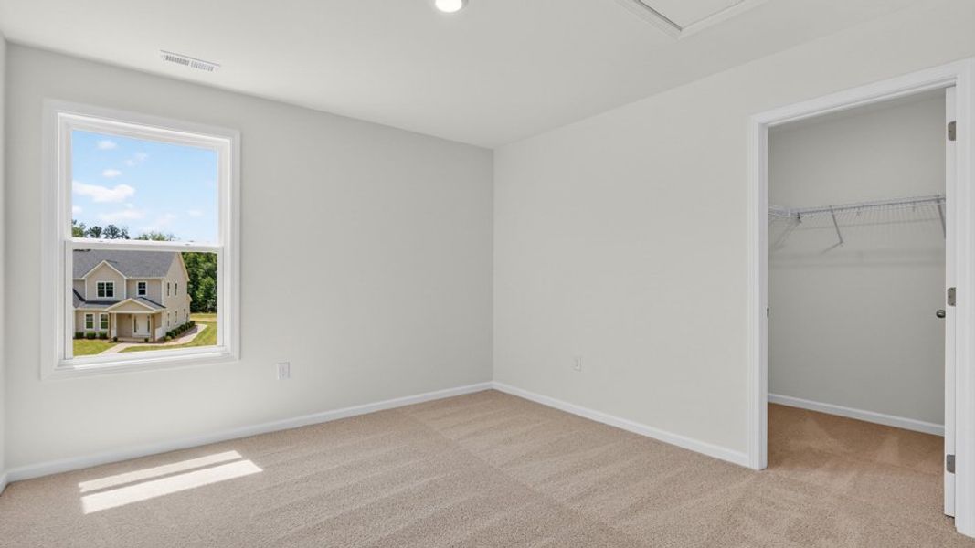 Representative unfurnished interior of a home built from the Wylie by D.R. Horton in The Manors at Winston Pointe, Clayton (Image 22).