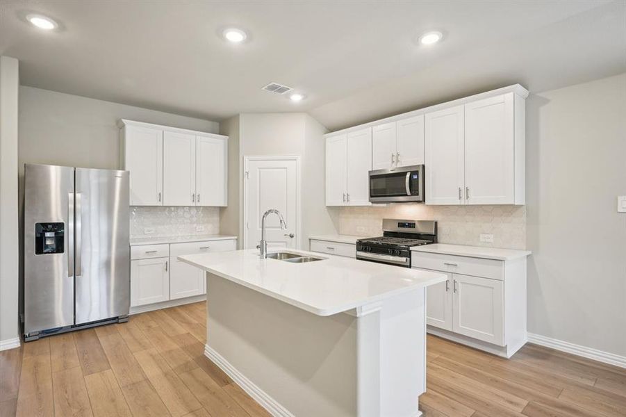 Photo is not of the actual home, but is an inspirational photo of builder’s model home and may depict options, furnishings, and/or decorator features that are not included.