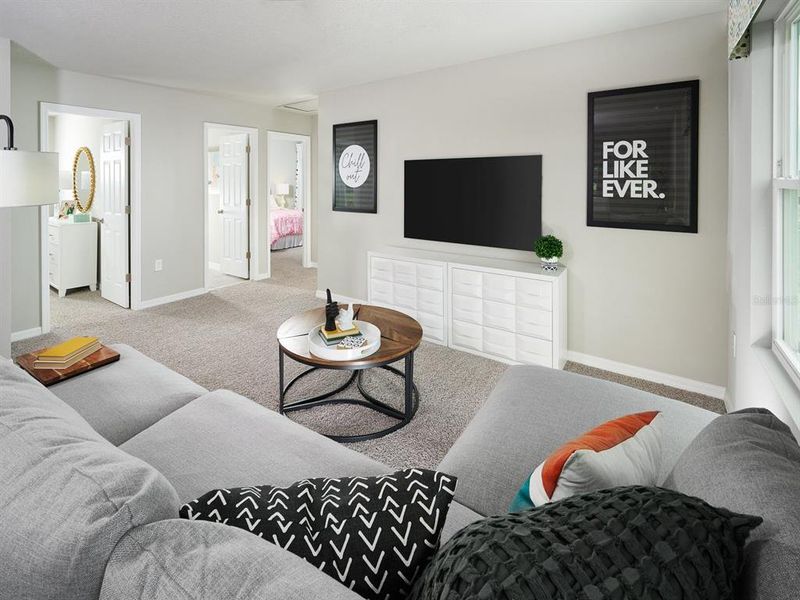 Furnished interior view inside a new home in , Brooksville (Image 3).