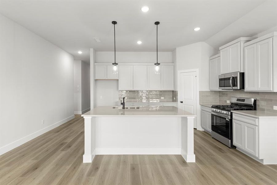 Furnished interior view inside a new home in Solterra, Mesquite (Image 14).