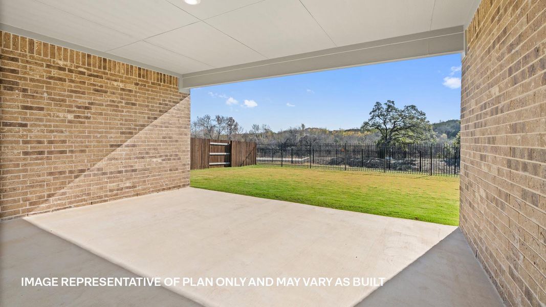 Exterior details and patio area of a home in Riverview, Georgetown (Image 4).