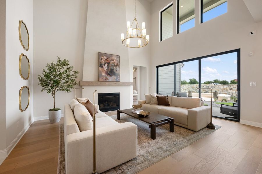 Representative furnished interior of a home built from the Ashlyn by Ashton Woods in La Cima, San Marcos (Image 6). Representative furnished interior of a home built from the Ashlyn by Ashton Woods in La Cima, San Marcos (Image 6).