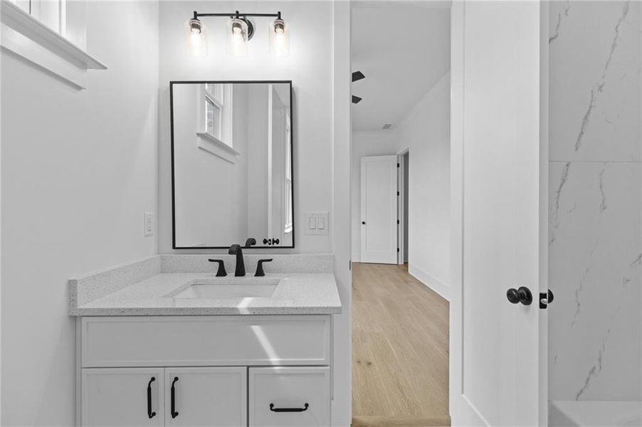 Furnished interior view inside a new home in , Buford (Image 17). Furnished interior view inside a new home in , Buford (Image 17).