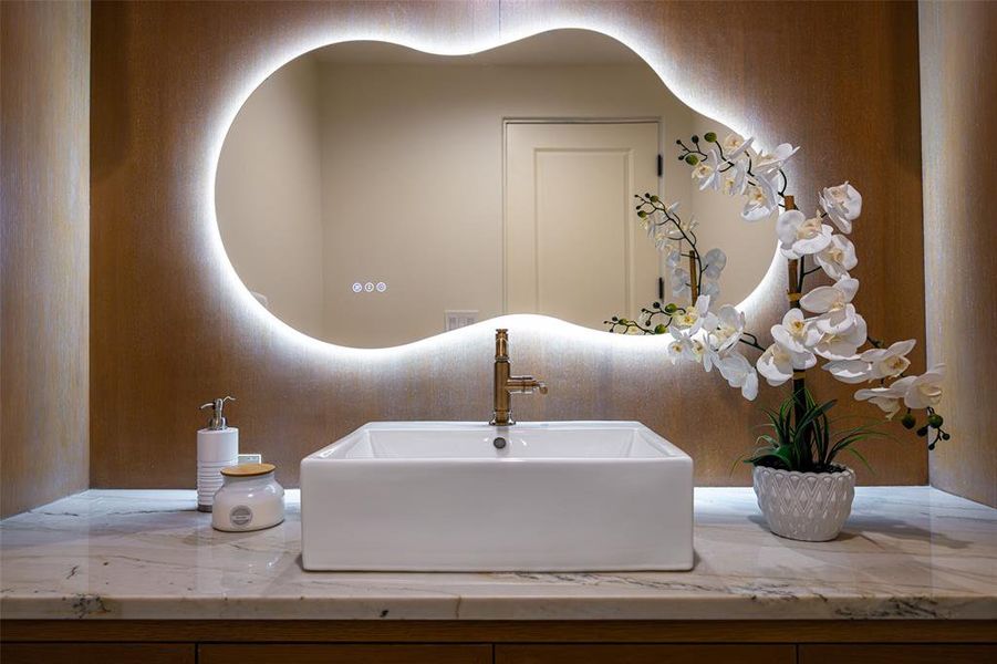 Close-up of interior finishes inside a home in , Dallas (Image 20).