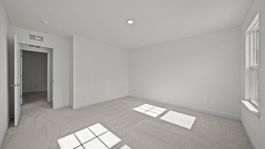 Furnished interior view inside a new home in Provisions at Courtland, Sanford (Image 20).